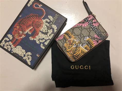 gucci bengal wallet replica|gucci tiger supreme wallet.